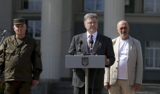 Petr Poroshenko and Georgiy Tuka