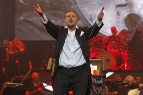 The concert "Rock Symphony"