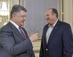Petr Poroshenko and Philip Breedlove