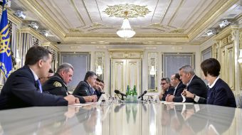 Petr Poroshenko and Philip Breedlove