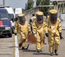 Учения спасательных служб