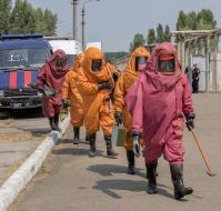 Учения спасательных служб