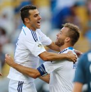 Andrey Yarmolenko and Júnior Moraes