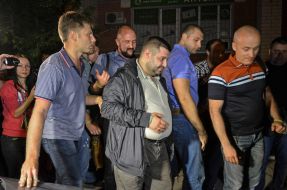 Aleksey Goncharenko, Aleksandr Granovskiy and Andrey Denisenko