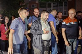 Aleksey Goncharenko, Aleksandr Granovskiy and Andrey Denisenko