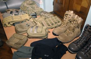 Нові зразки взуття та спорядження