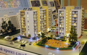 Макетний проект нового житла для військовослужбовців