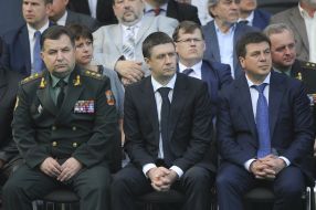 Stepan Poltorak, Vyacheslav Kirilenko and Gennady Zubko