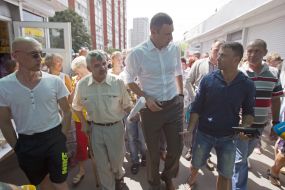 Vitali Klitschko talks to entrepreneurs