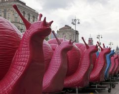 Акция протеста владельцев кофемобилей