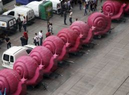 Акция протеста владельцев кофемобилей