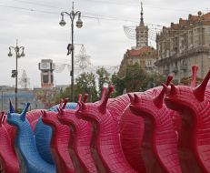 Акция протеста владельцев кофемобилей