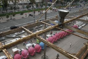 Акция протеста владельцев кофемобилей