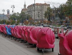 Акция протеста владельцев кофемобилей