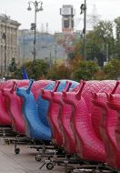 Акция протеста владельцев кофемобилей