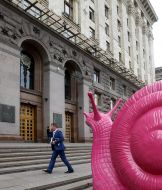 Акция протеста владельцев кофемобилей