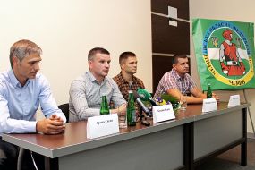 Evgeniy Artyukh, Dmitri Mitrofanov, Andrey Korets  and Vadim Kazanin