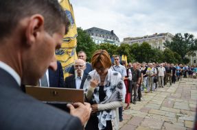 Last respects with Yaroslav Babich