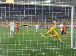 Goal against FC "Goverla" (Uzhgorod)