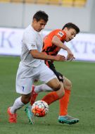 Playing moment of match