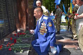 Покладання квітів до пам’ятника «Воїнам «Афганцям»