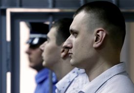 Pavel Abroskin and Sergei Zinchenko