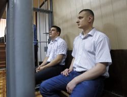 Pavel Abroskin and Sergei Zinchenko