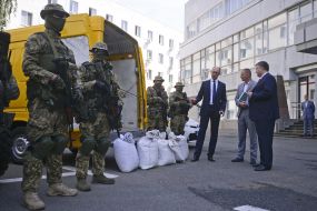 Arseniy Yatsenyuk and Arsen Avakov