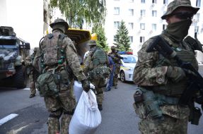 Law enforcers seized near bags of amber