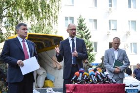 Arseniy Yatsenyuk and Arsen Avakov
