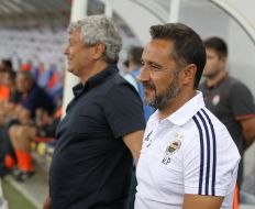 Mircea Lucescu and Vitor Pereira