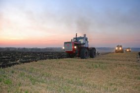 Preparing fields for sowing winter crops