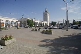 Railway station in Simferopol
