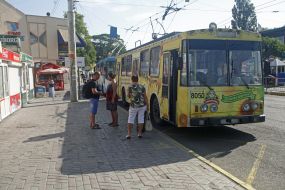 Trolleybus in Simferopol