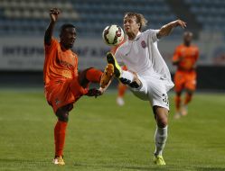 Soccer. Europa League. "Zarya" (Ukraine) 3:0 "Charleroi" (Belgium)