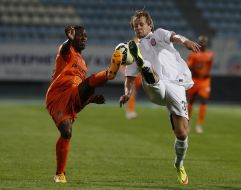Soccer. Europa League. "Zarya" (Ukraine) 3:0 "Charleroi" (Belgium)