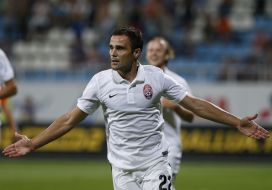 Soccer. Europa League. "Zarya" (Ukraine) 3:0 "Charleroi" (Belgium)