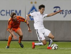 Soccer. Europa League. "Zarya" (Ukraine) 3:0 "Charleroi" (Belgium)