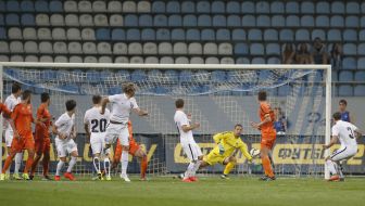 Soccer. Europa League. "Zarya" (Ukraine) 3:0 "Charleroi" (Belgium)
