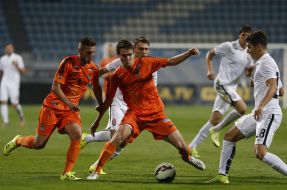 Soccer. Europa League. "Zarya" (Ukraine) 3:0 "Charleroi" (Belgium)