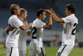 Soccer. Europa League. "Zarya" (Ukraine) 3:0 "Charleroi" (Belgium)