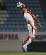 Soccer. Europa League. "Zarya" (Ukraine) 3:0 "Charleroi" (Belgium)