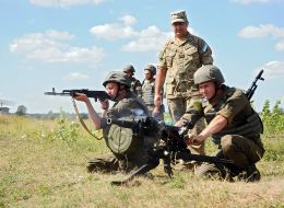 Students shot from a grenade launcher