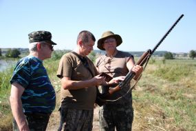 The opening of the hunting season