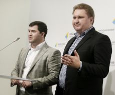 Roman Nasirov and Taras Kachka