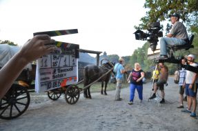 Shooting of the children's film "The Tale of the old miller"