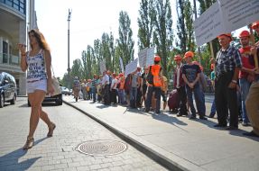 Participants of a rally