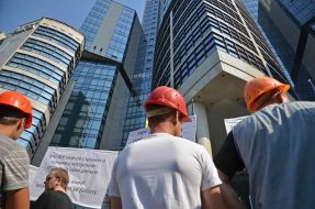 Participants of a rally