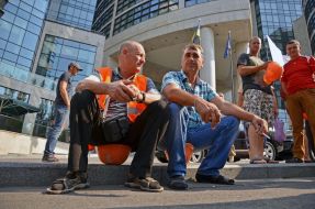 Participants of a rally