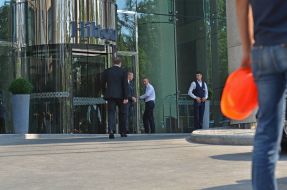 Participants of a rally